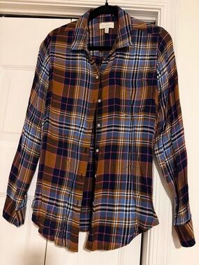 Lucky Brand Plaid Button-Up Shirt